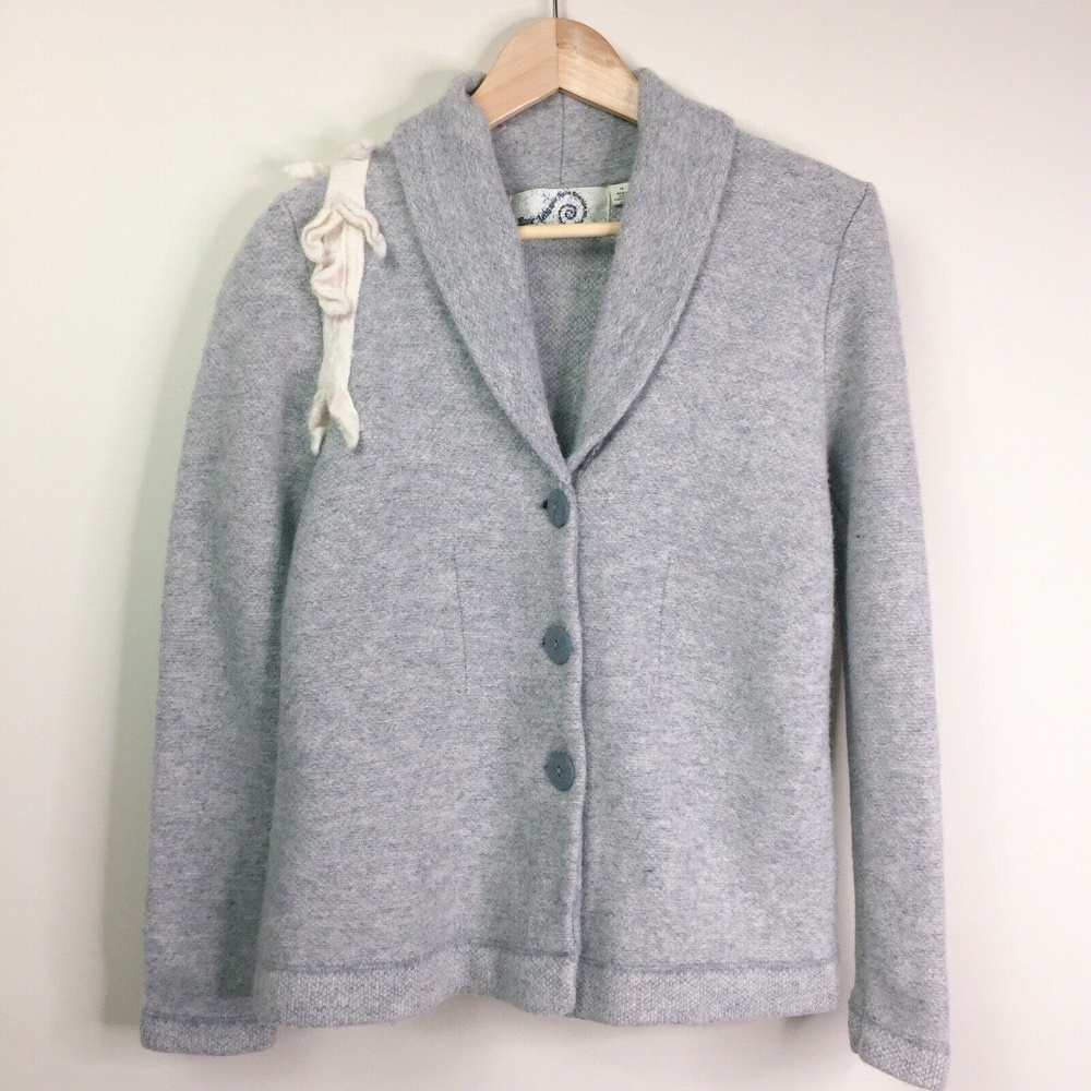 Anthropologie Rosie Neira Medium Felted Cardigan K